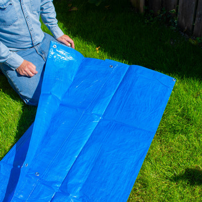 Blue S-Grade Tarpaulin 5m x 8m - Best4Trade-Retail Tarpaulins