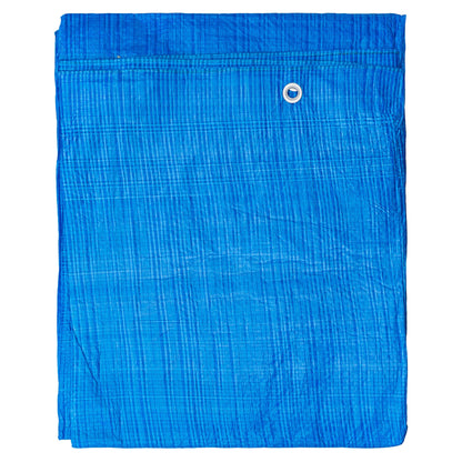 Blue S-Grade Tarpaulin with 10 x Bungee Balls (Black) - Best4Trade-Retail Tarpaulins