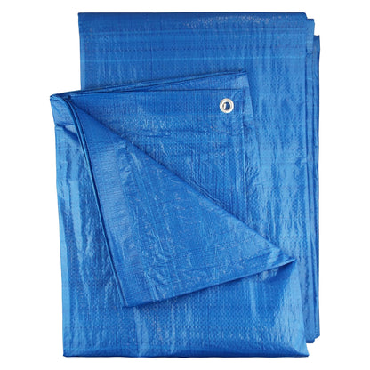 Blue S-Grade Tarpaulin 4m x 8m - Best4Trade-Retail Tarpaulins