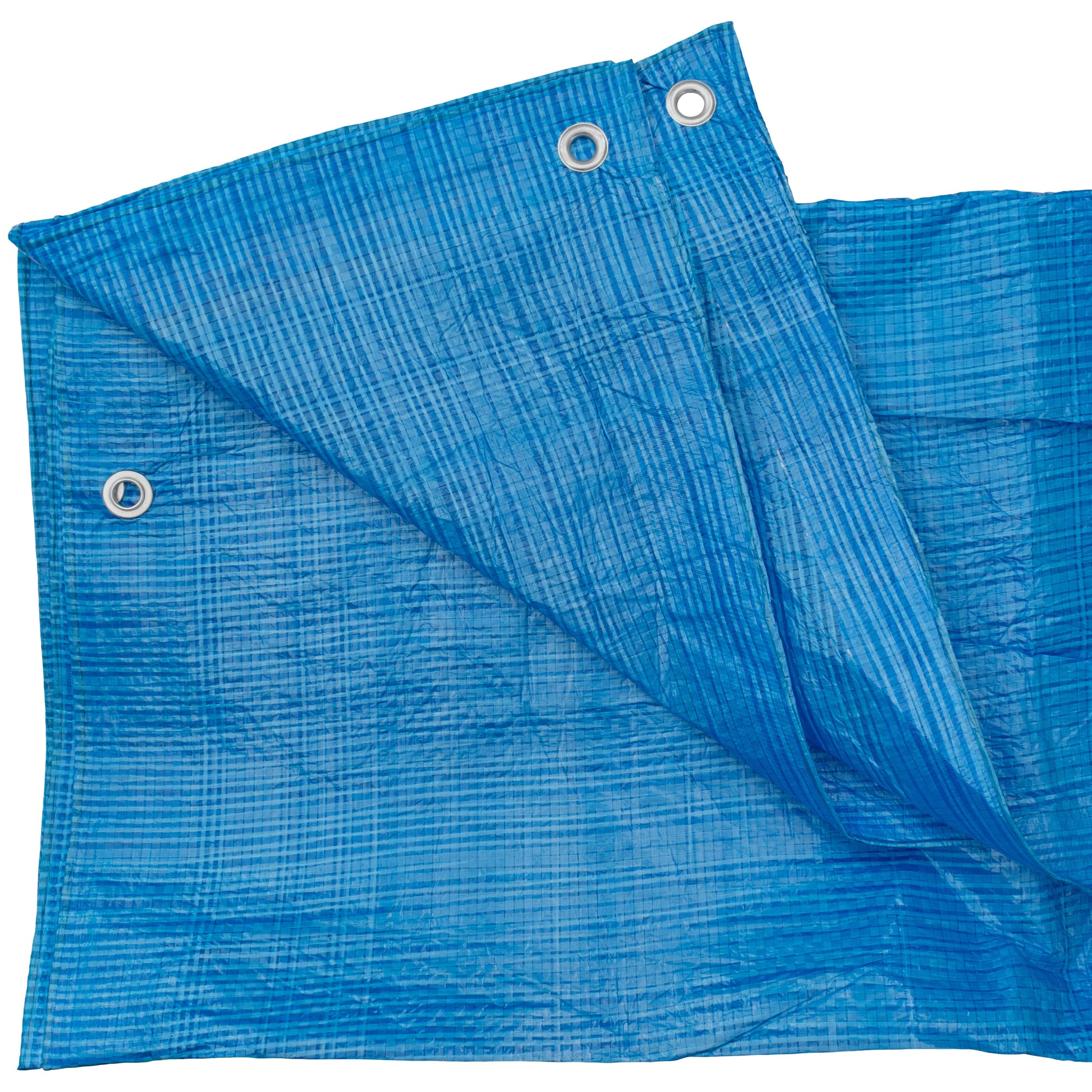 Blue S-Grade Tarpaulin with 20 x 4" Bungee Balls (White) - Best4Trade-Retail Tarpaulins