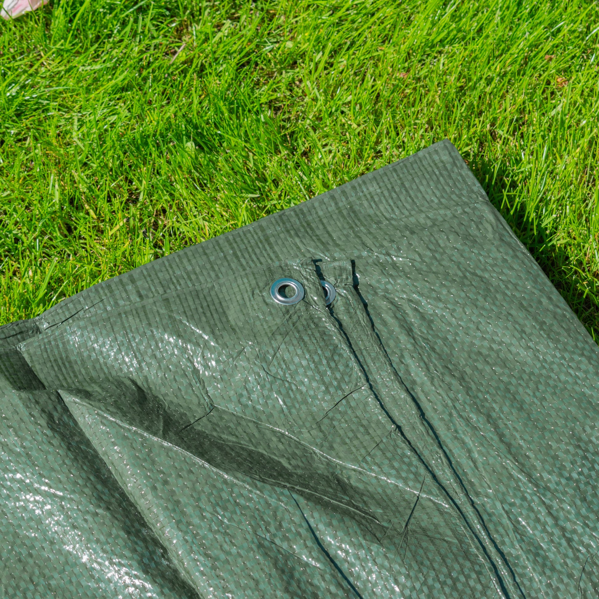 Green S-Grade Tarpaulin 2m x 2m - Best4Trade-Retail Tarpaulins