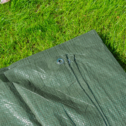 Green S-Grade Tarpaulin 5m x 8m