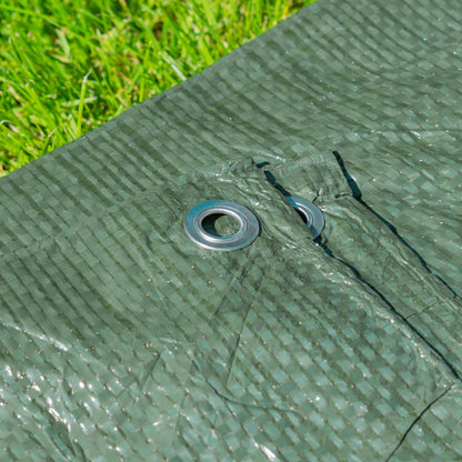 Green S-Grade Tarpaulin 4m x 5m - Best4Trade-Retail Tarpaulins