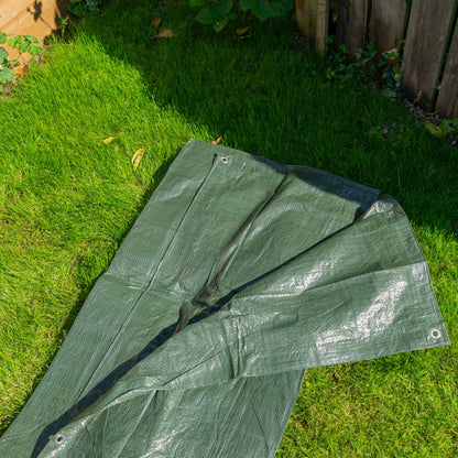 Green S-Grade Tarpaulin 4m x 5m - Best4Trade-Retail Tarpaulins