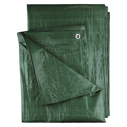 Green M-Grade Tarpaulin 4m x 5m - Best4Trade-Retail Tarpaulins