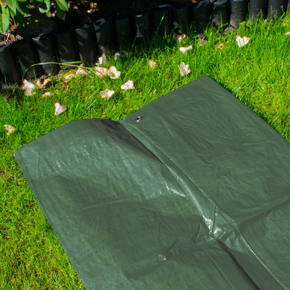 Green M-Grade Tarpaulin with 10 Metres of 8mm Bungee Rope - Best4Trade-Retail Tarpaulins