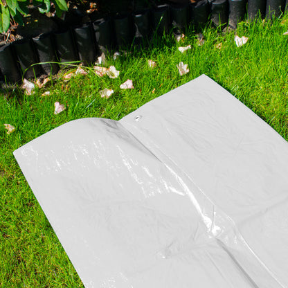 White M-Grade Tarpaulin 1.5m x 4m - Best4Trade-Retail Tarpaulins