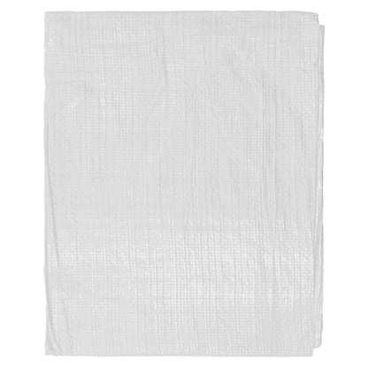 White M-Grade Tarpaulin with 10m of 6mm Bungee Rope and 10 x Screw Type Tarp Clips - Best4Trade-Retail Tarpaulins