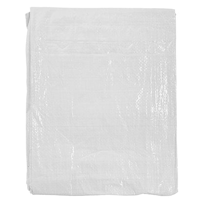 White M-Grade Tarpaulin 4m x 8m
