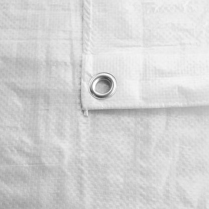 White M-Grade Tarpaulin 1.5m x 4m - Best4Trade-Retail Tarpaulins