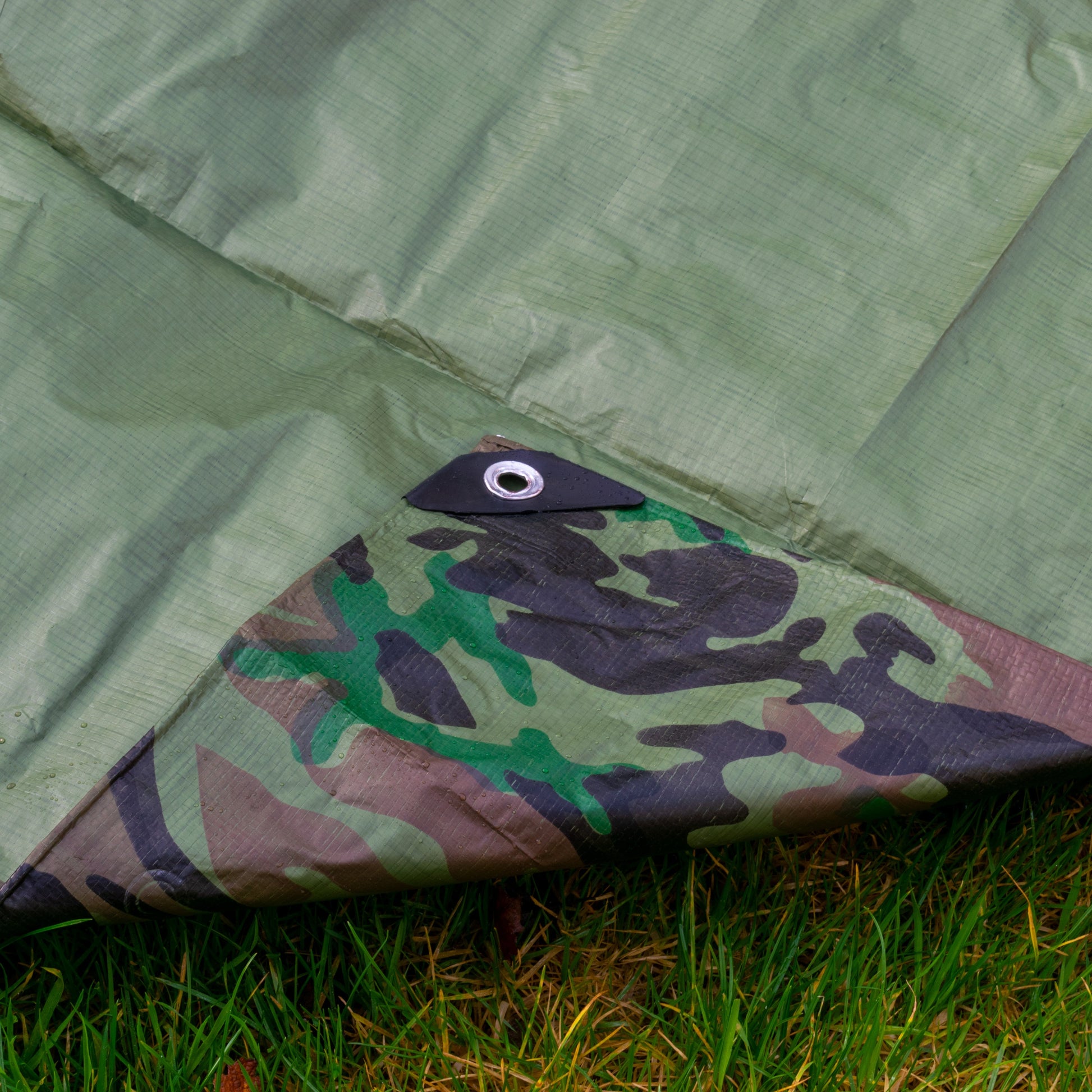 Camouflage M-Grade Tarpaulin 6m x 10m BRADAS - Best4Trade-Retail Tarpaulins
