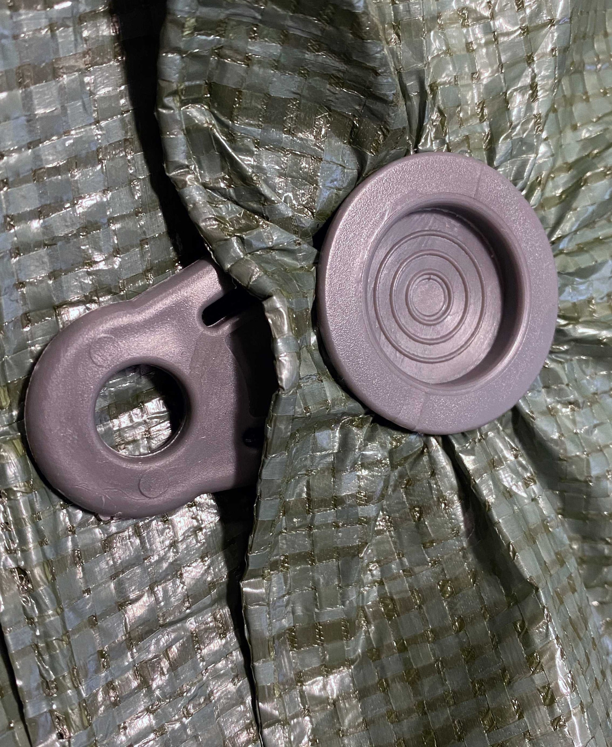 Tarp Clip Round Gray - Best4Trade-Retail Tarpaulins