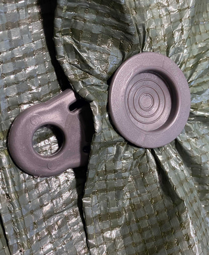 Tarp Clip Round Gray - Best4Trade-Retail Tarpaulins