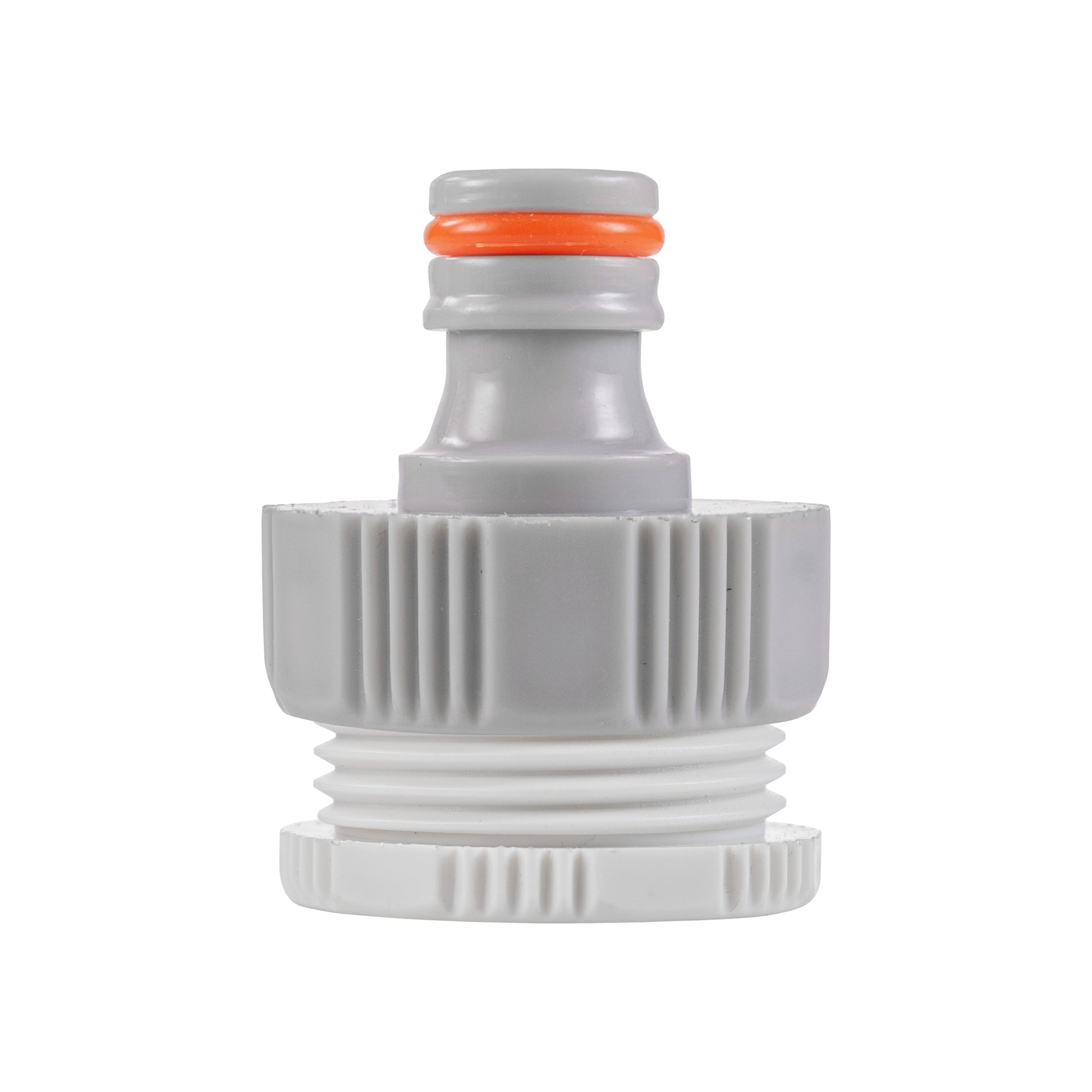 Female Tap Connector 1" or 3/4" BSP Female, Gray/White - Best4Trade-Retail Garden watering