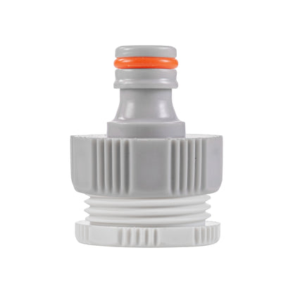 Female Tap Connector 1" or 3/4" BSP Female, Gray/White - Best4Trade-Retail Garden watering