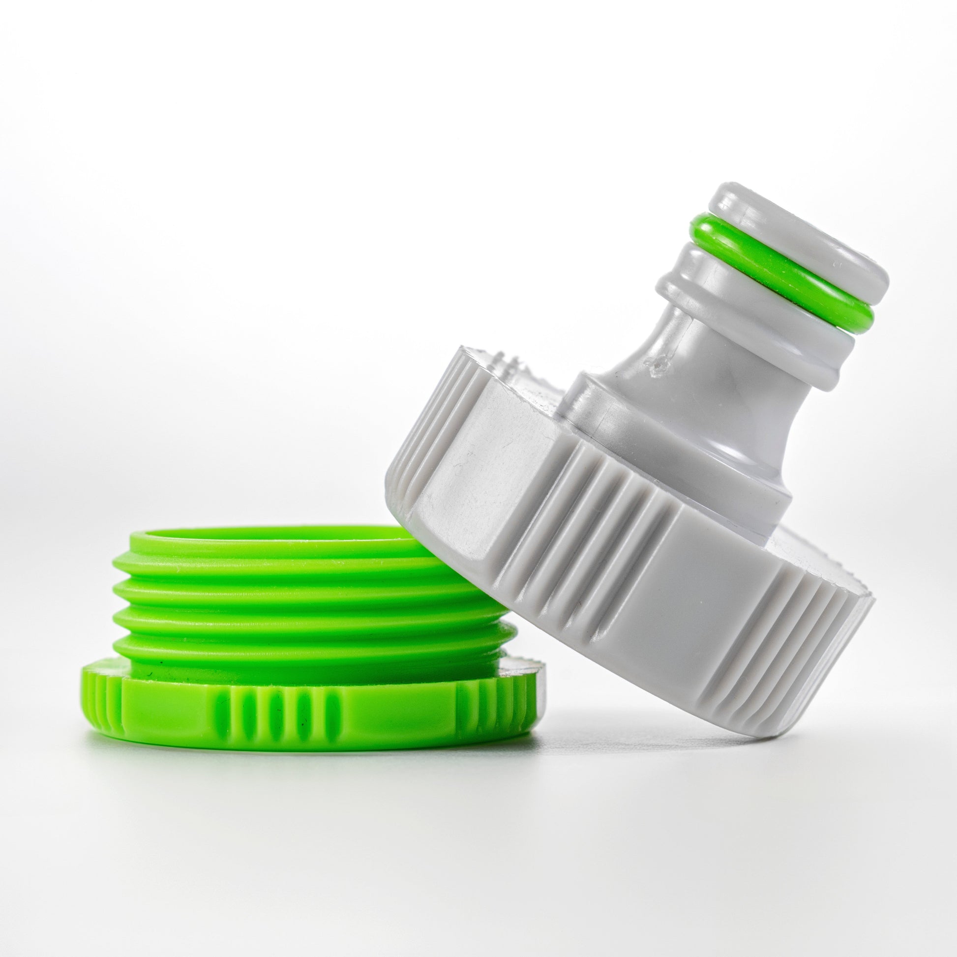 Female Tap Connector 3/4" or 1/2" BSP Female, Green/Gray - Best4Trade-Retail Garden watering