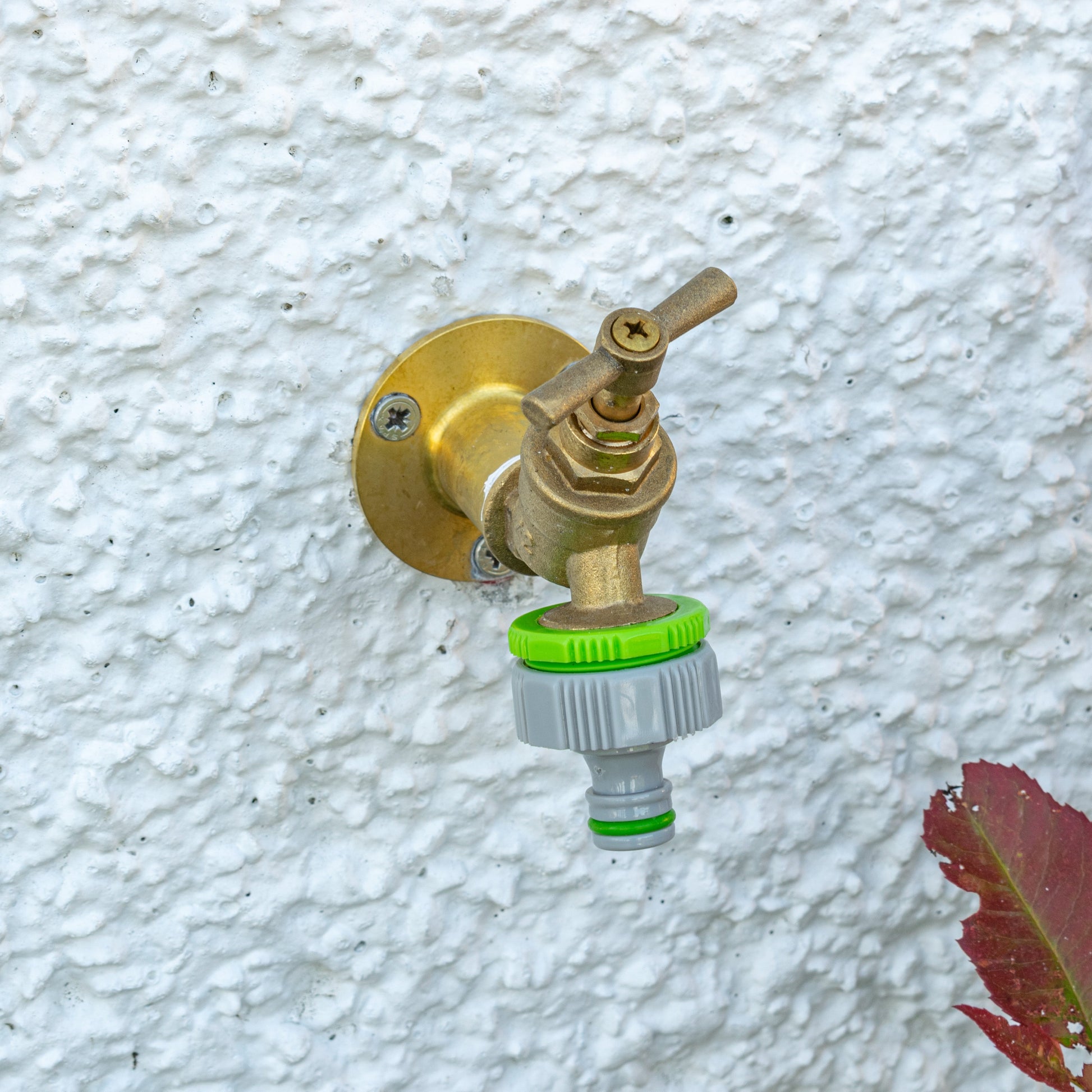 Female Tap Connector 3/4" or 1/2" BSP Female, Green/Gray - Best4Trade-Retail Garden watering