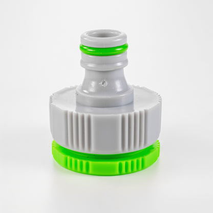 Female Tap Connector 1" or 3/4" BSP Female, Green/Gray - Best4Trade-Retail Garden watering