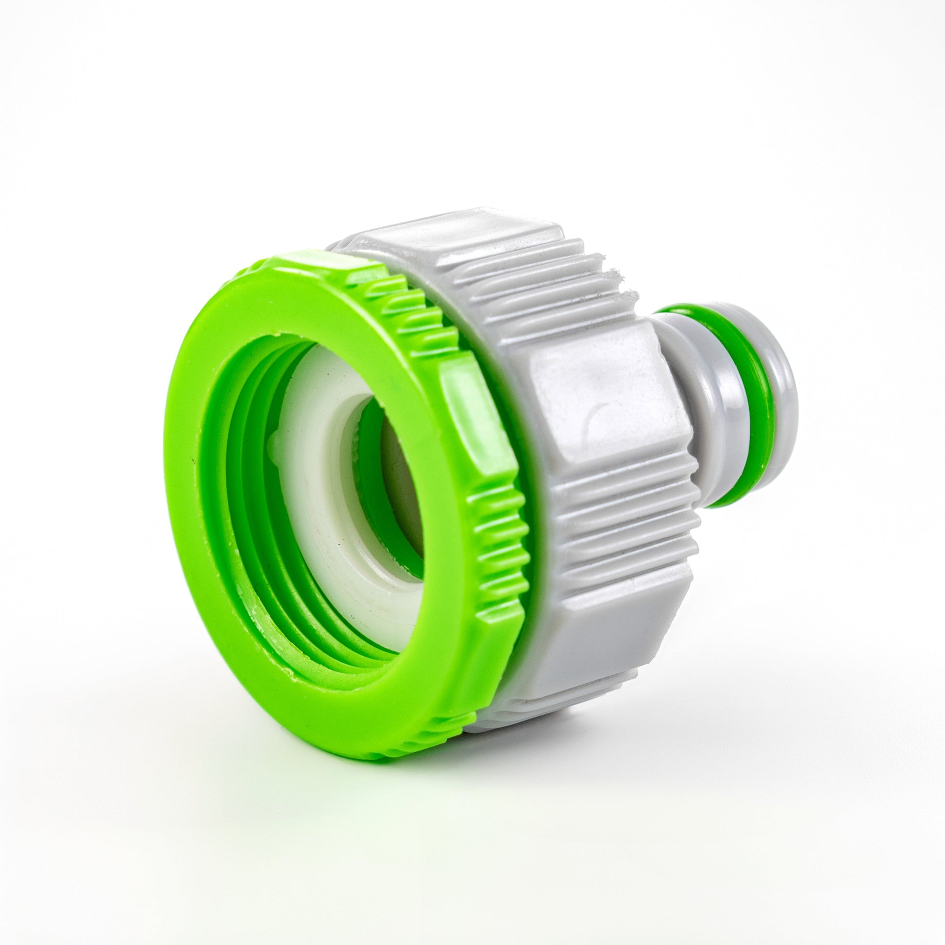 Female Tap Connector 3/4" or 1/2" BSP Female, Green/Gray - Best4Trade-Retail Garden watering