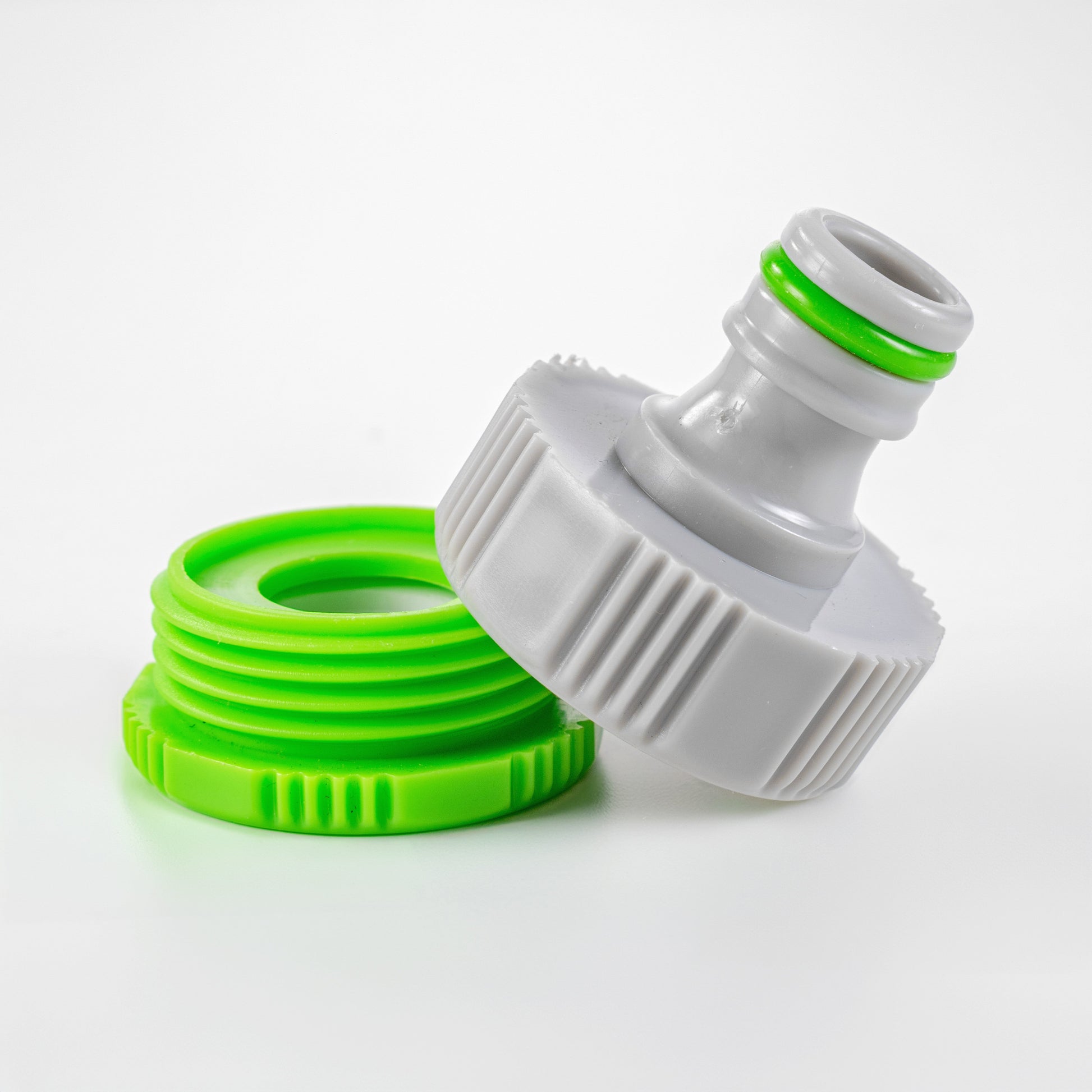 Female Tap Connector 1" or 3/4" BSP Female, Green/Gray - Best4Trade-Retail Garden watering