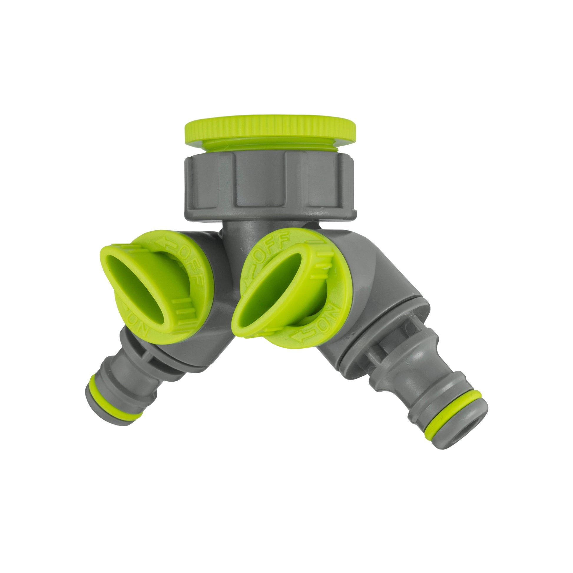 Wall Flange Kit 20mm MDPE - Brass Tap & Two Way Splitter - Best4Trade-Retail Tech Hose & Fittings