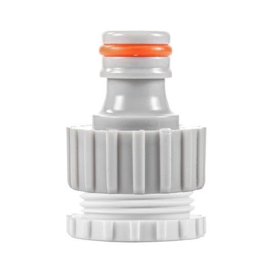 Female Tap Connector 3/4" or 1/2" BSP Female, Gray/White - Best4Trade-Retail Garden watering