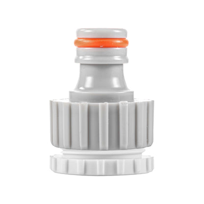 Female Tap Connector 3/4" or 1/2" BSP Female, Gray/White - Best4Trade-Retail Garden watering