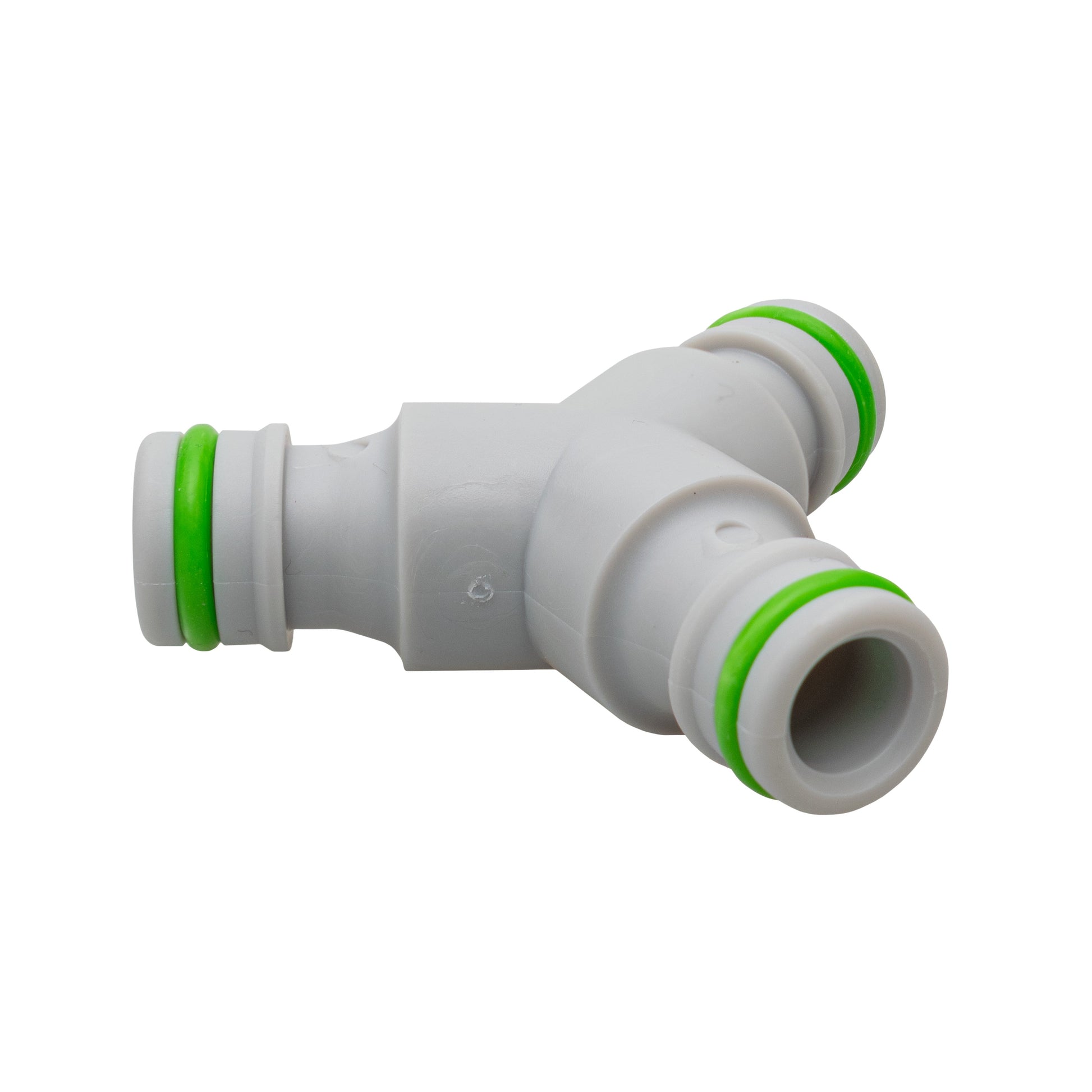 Three Way Connector Male Snap-On Grey/Lime - Best4Trade-Retail Garden watering