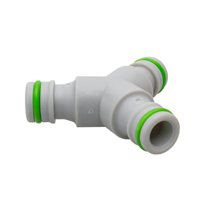 Three Way Connector Male Snap-On Grey/Lime - Best4Trade-Retail Garden watering