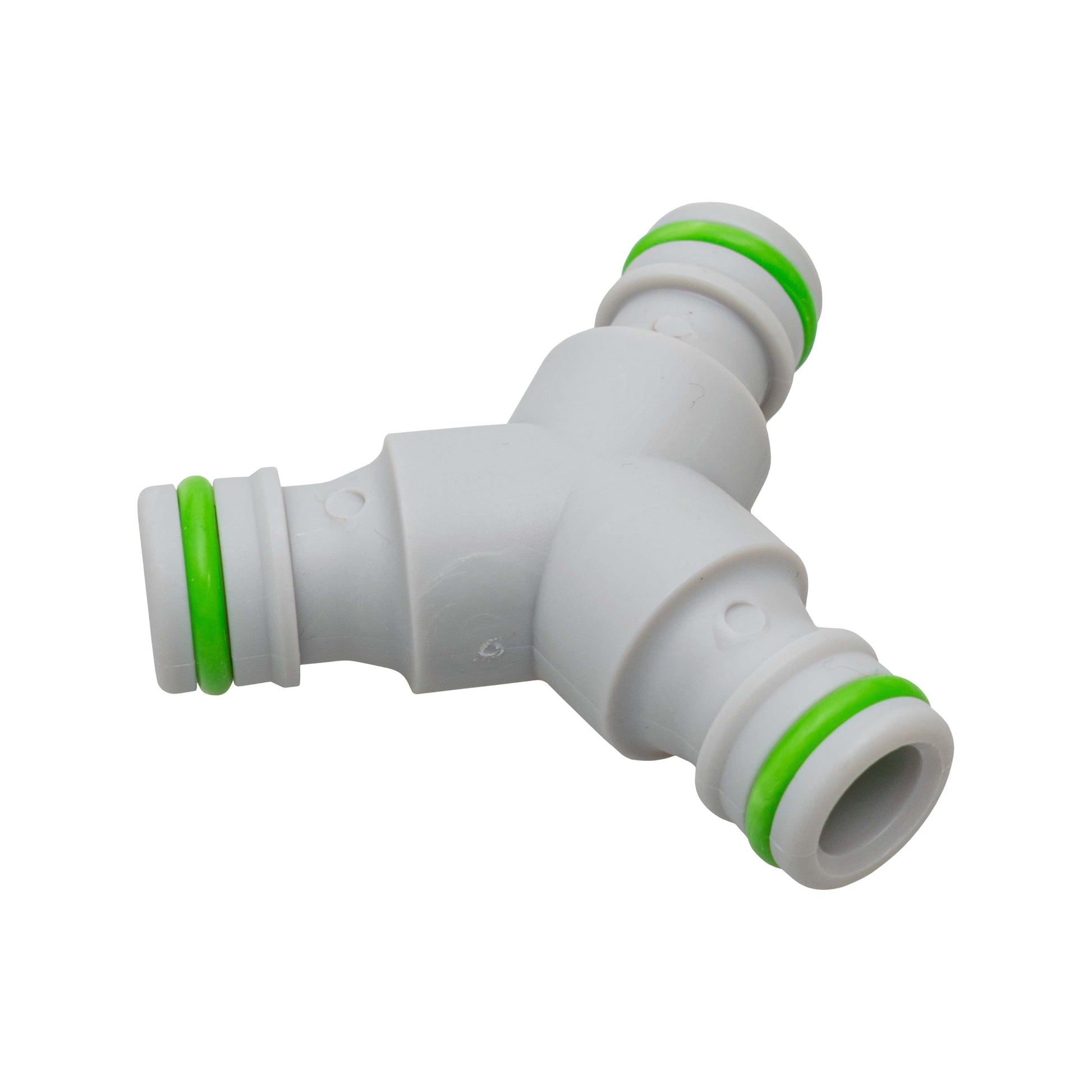 Three Way Connector Male Snap-On Grey/Lime - Best4Trade-Retail Garden watering
