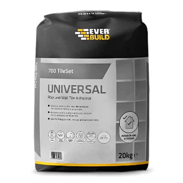 Everbuild 700 TileSet Universal Tile Adhesive x 20Kg (White) - Buy Now ...