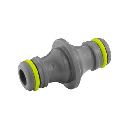 IBC 2” S60X6 Cap with Threaded Hose Fitting, Double Male and Hose Connector Lime - Best4Trade-Retail