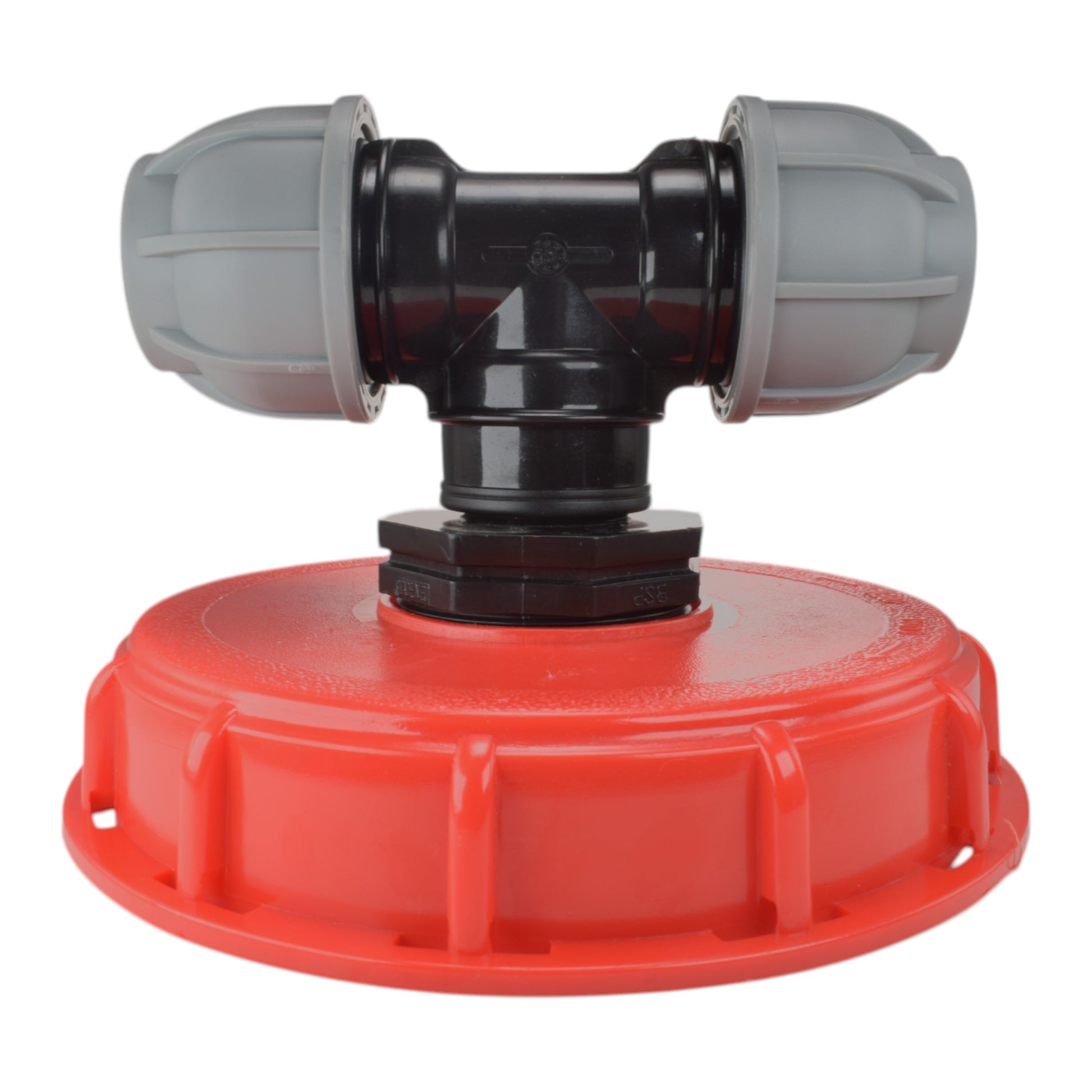 IBC 6-inch Cap Kit with 20mm MDPE Tee - Best4Trade-Retail Garden watering