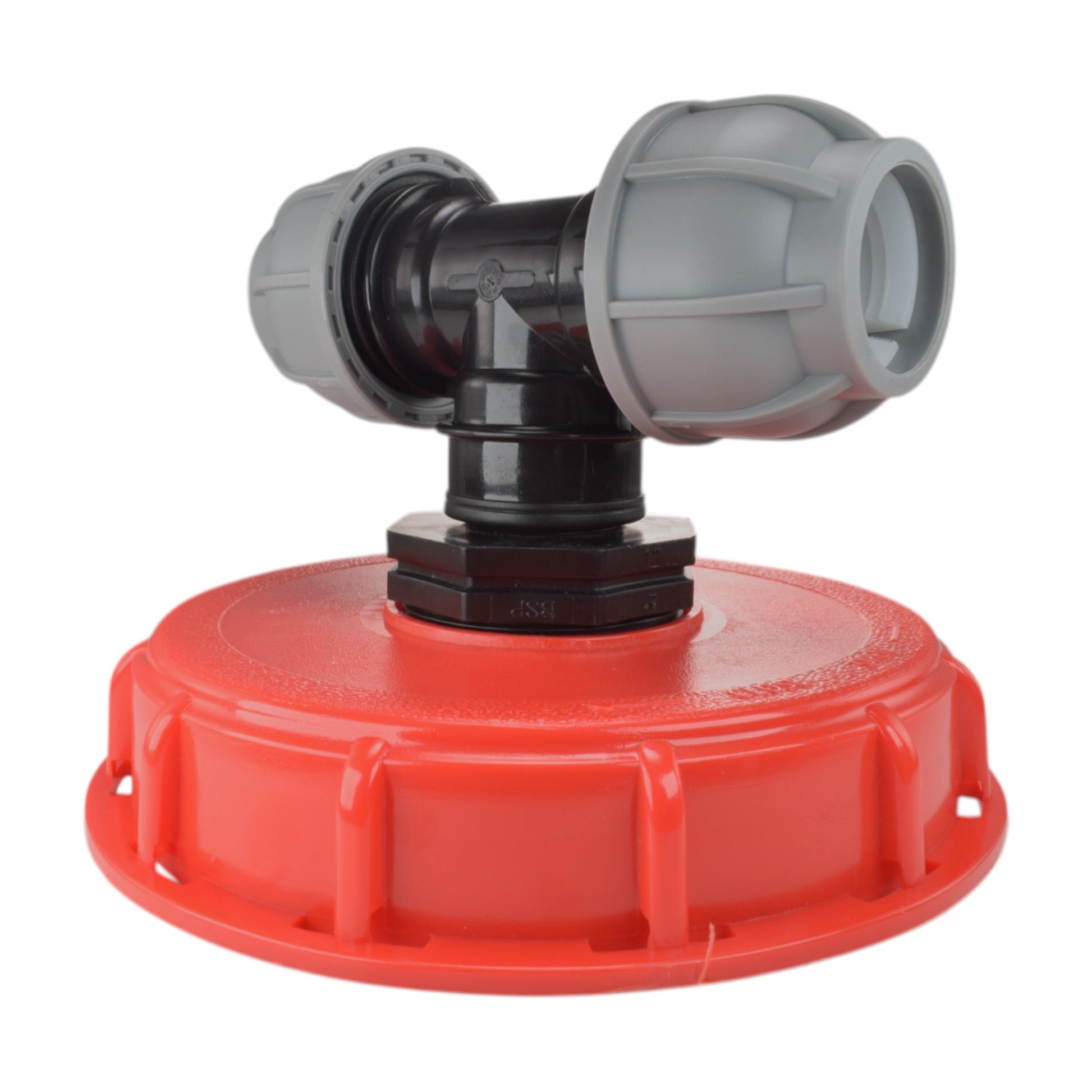 IBC 6-inch Cap Kit with 25mm MDPE Tee - Best4Trade-Retail Garden watering