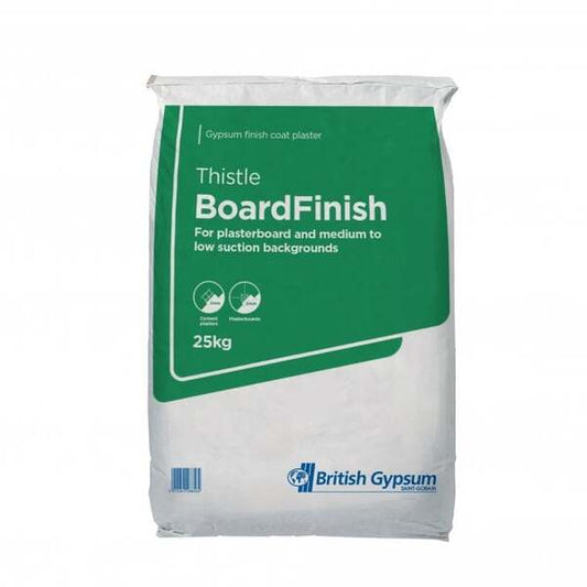 Thistle Board Finish 25Kg - 560 Bags (56 Bags x 10 Pallets) Half Load - British Gypsum Building Materials