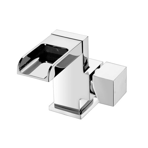 Trac Chrome Basin Mixer Tap w/ Click-Clack Waste - Aqua Bathrooms