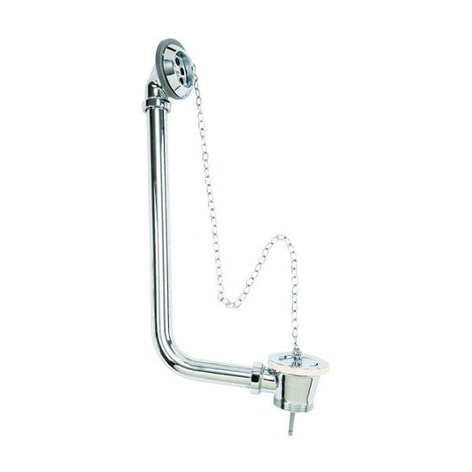 Traditional Stowaway Ball and Chain Bath Waste Kit - Aqua Bathrooms