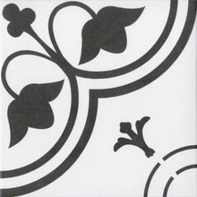Load image into Gallery viewer, Serenity Tulip 200mm x 200mm - Matt Black - Rino Tiles
