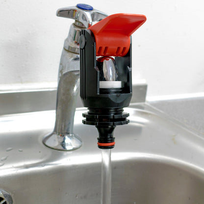 Kitchen Tap Adaptor "Non Branded" Red - Best4Trade-Retail Garden watering