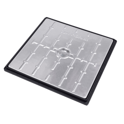 Galvanised Manhole Cover 450 x 450mm 5T - Clark Drain