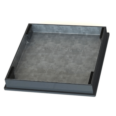 Recessed Block Pavior Manhole Cover & Frame 600 x 600 x 80mm 10T - Clark Drain