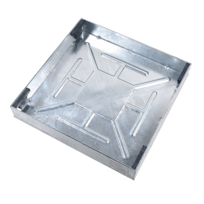 Recessed Block Pavior Manhole Cover & Frame 600 x 600 x 100mm 10T - Clark Drain