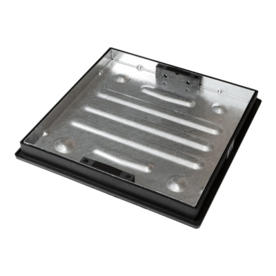 Recessed Manhole Cover Sealed And Locked 450 x 450 x 46mm - Clark Drain