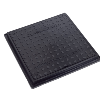 Inspection Chamber Manhole Plastic Cover 300 x 300mm - Clark Drain