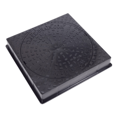 Inspection Chamber Manhole Plastic Cover 450 x 450mm - Clark Drain