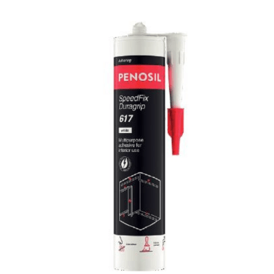 Penosil Speedfix DuraGrip 617 (No Nails) Multi-Purpose Adhesive x 280ml - White - Penosil