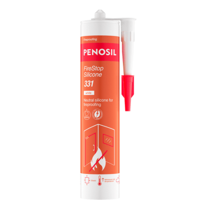 Penosil FireStop Silicone 331 - White x 300ml (Box of 24) - Penosil