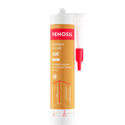 Penosil Painters Acrylic Caulk 606 x 300ml - White (Box of 24) - Penosil