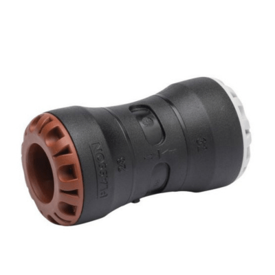 Plasson Pushfit Coupler Cu/PB/PEX - All Sizes - Plasson