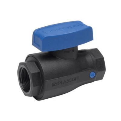 Plasson Mains Stop Valve FI x FI - All Sizes - Plasson